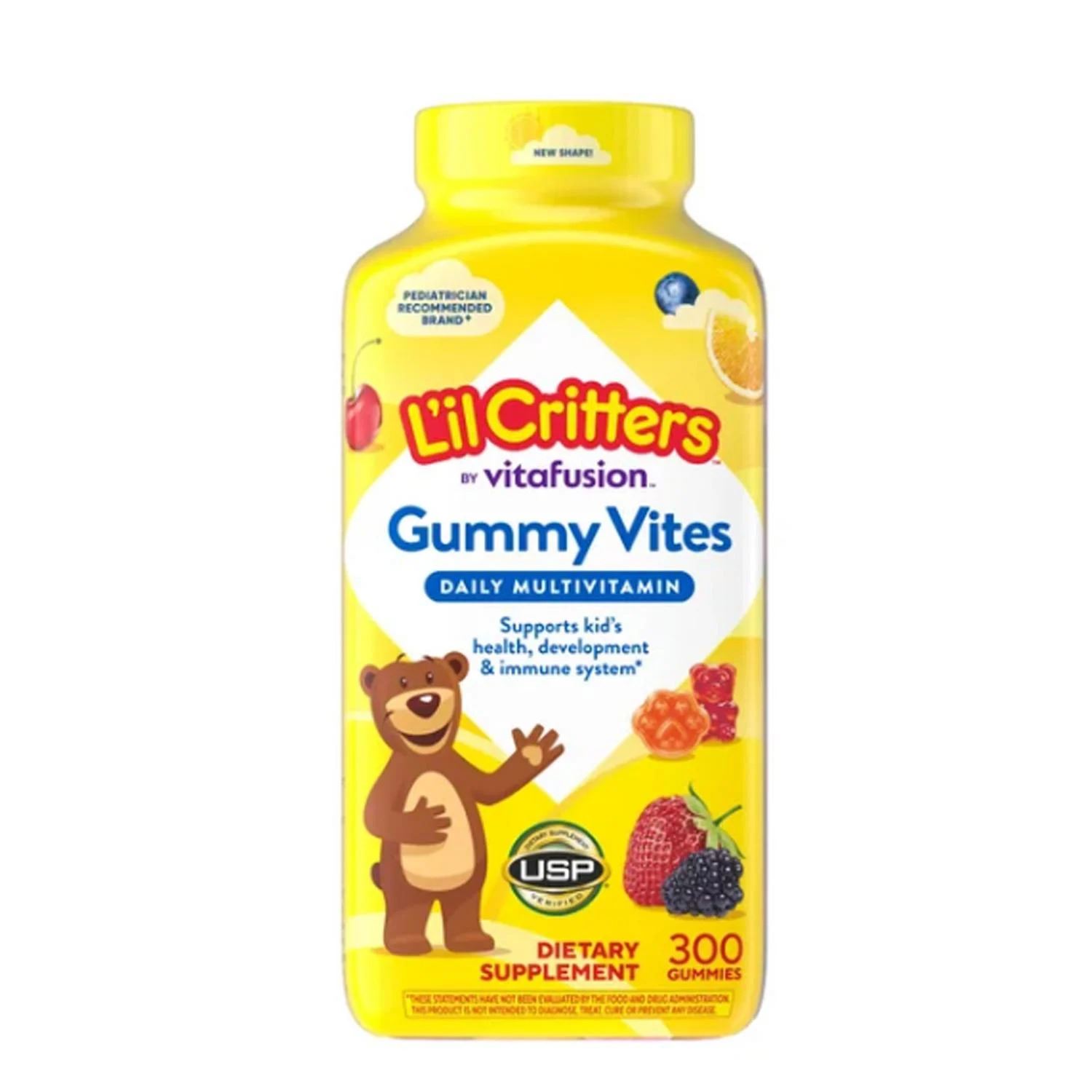 L'il Critters Multivitamínico para Niños – 300 Gomitas